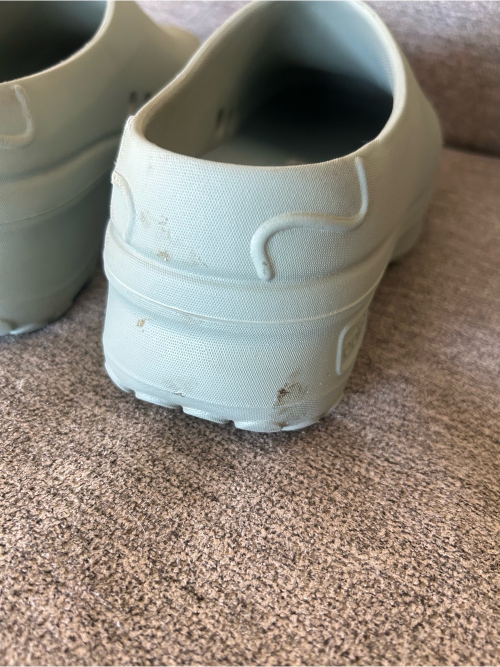 Adidas Adifom Stan Smith Platform Mule Clog Silver Green Womens Size 7 - Picture 9 of 12